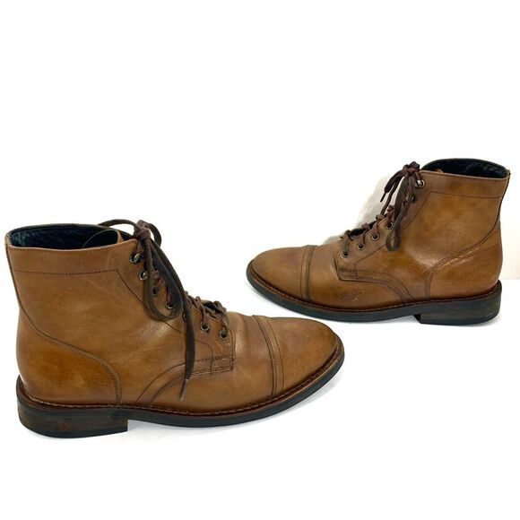 Thursday Boots Co. Men’s Brown Leather Everyday Ankle Boots Size 8.5 - Picture 1 of 16